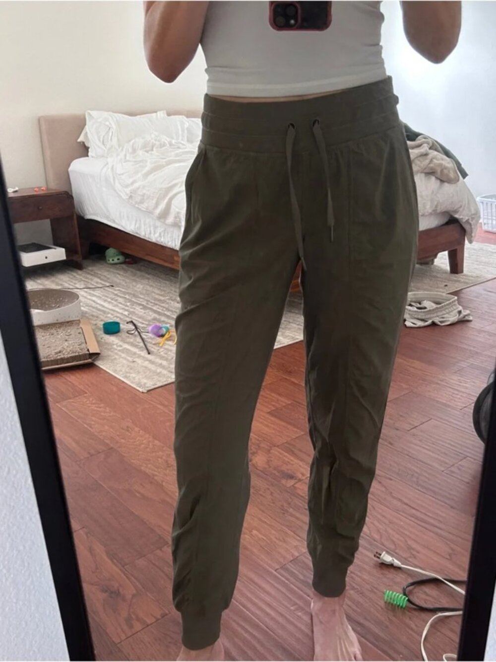 New lululemon athletica dance studio high rise striped relaxed fit jogger pants - Picture 5 of 13